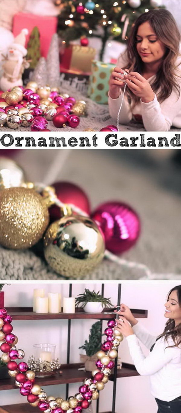 Ornament Garland. 