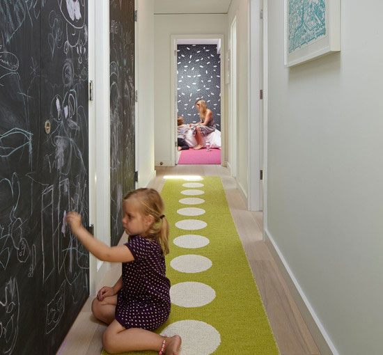 Make a Kid Friendly Hallway. 