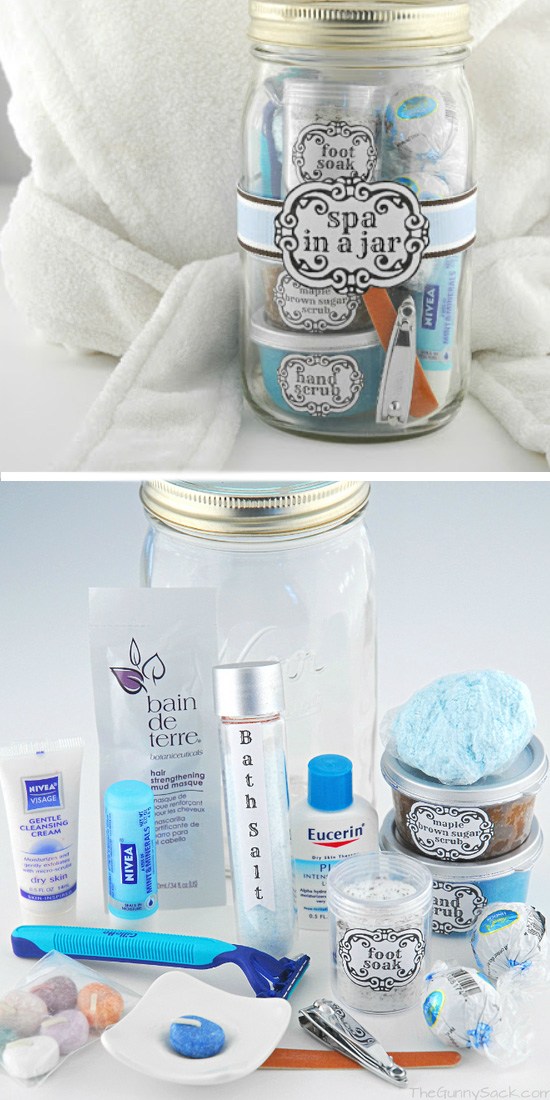 Spa in a Jar. 