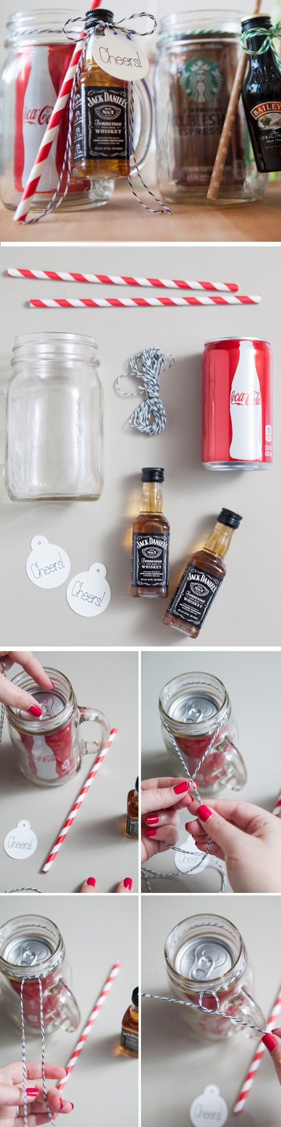 Mason Jar Cocktail Gifts. 