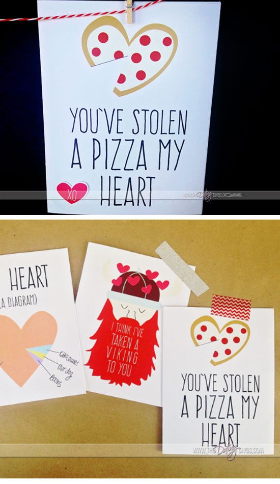 You've Stolen a Pizza My Heart. 