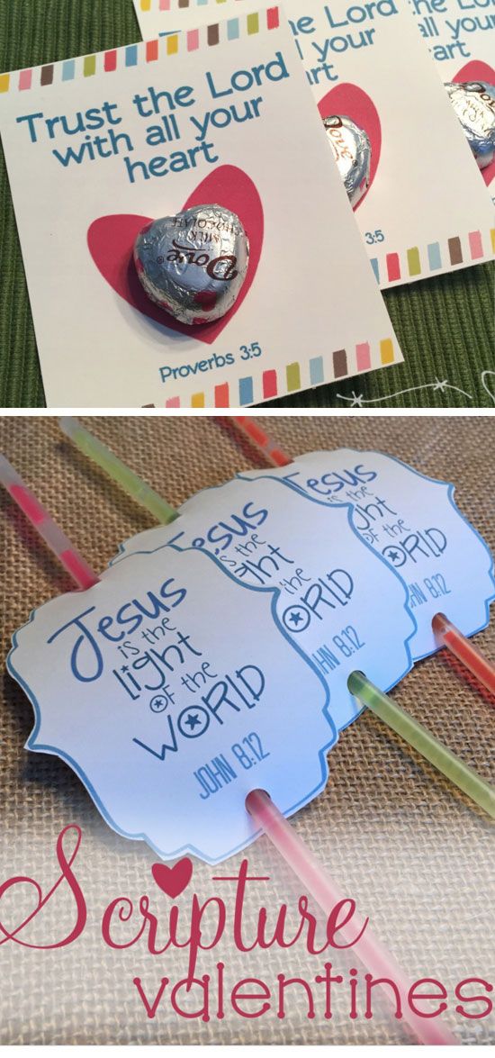 Biblical Valentines Crafts. 