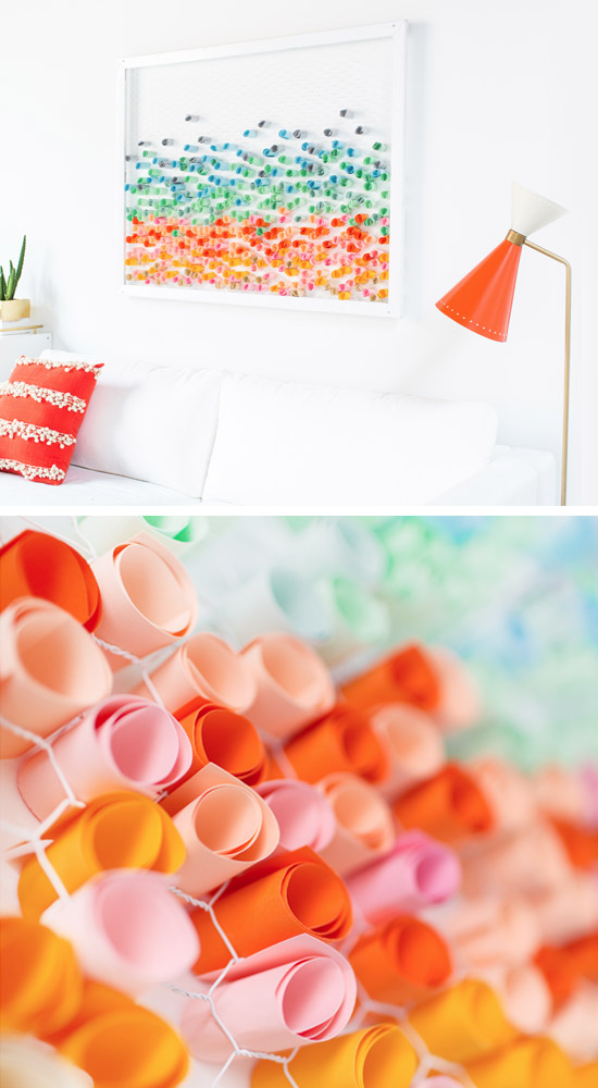 DIY Paper Wall Art. 