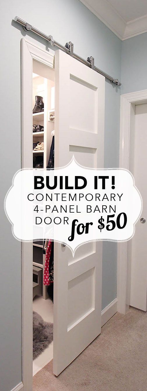 20+ DIY Ideas & Tutorials To Use Barn Doors In Your Home 2018