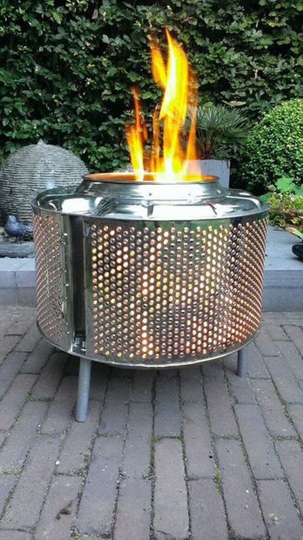 Diy Smokeless Fire Pit Design 28" Zentro Stainless Steel Builtin