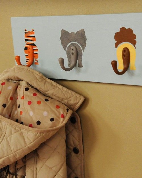 Easy DIY Animal Hooks. 