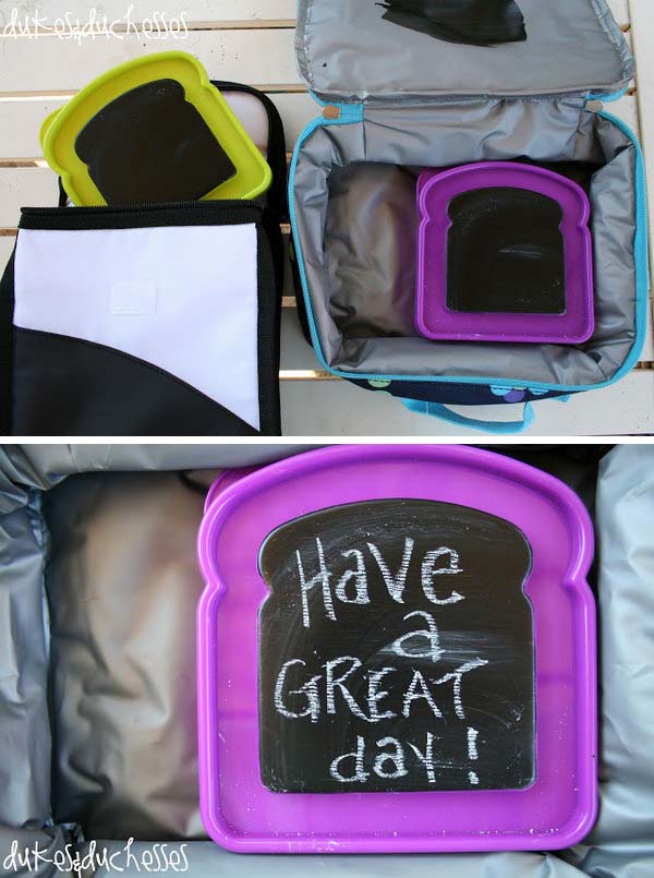 Chalkboard Paint Lunchbox