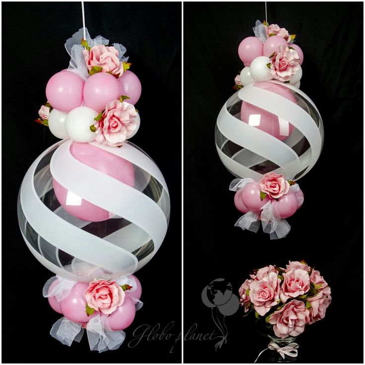 Beautiful Qualatex Swirl Design Deco Balloons.  