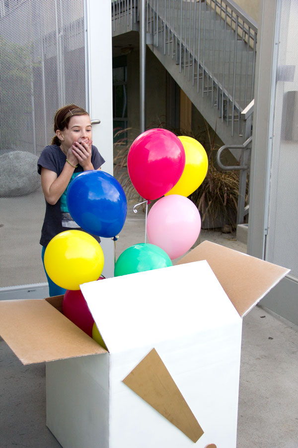 DIY Balloon Surprise. 