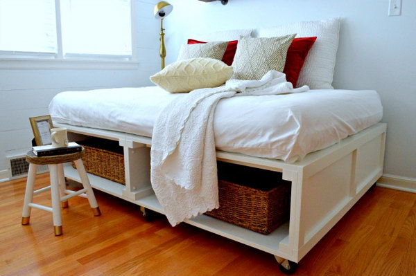 Wheelie Bed Frame. Get the tutorial 