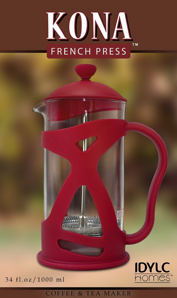 KONA French Press. 