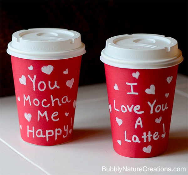 You Mocha Me Happy! I Love You A Latte!. 