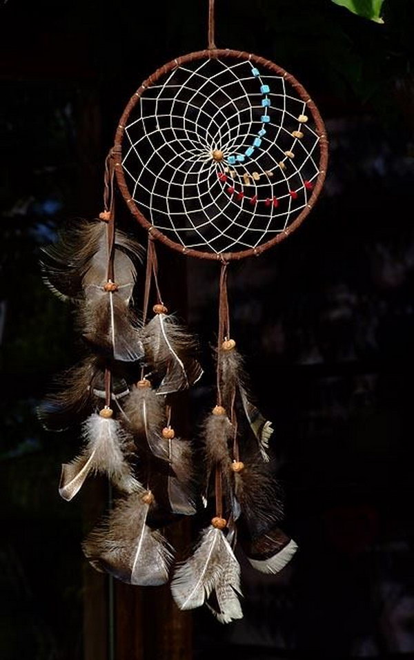 Native American Dream Catcher. 