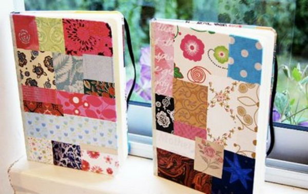 Patchwork Notebook Cover