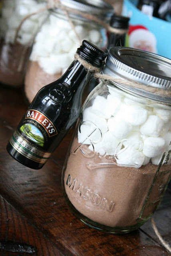 DIY Grown-Up Hot Cocoa Kit. 