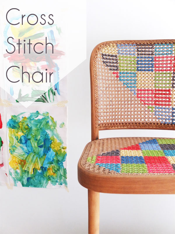 How To Cross Stitch Chair