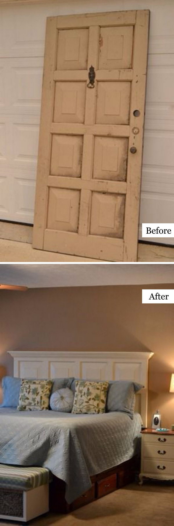 Door Headboard. 