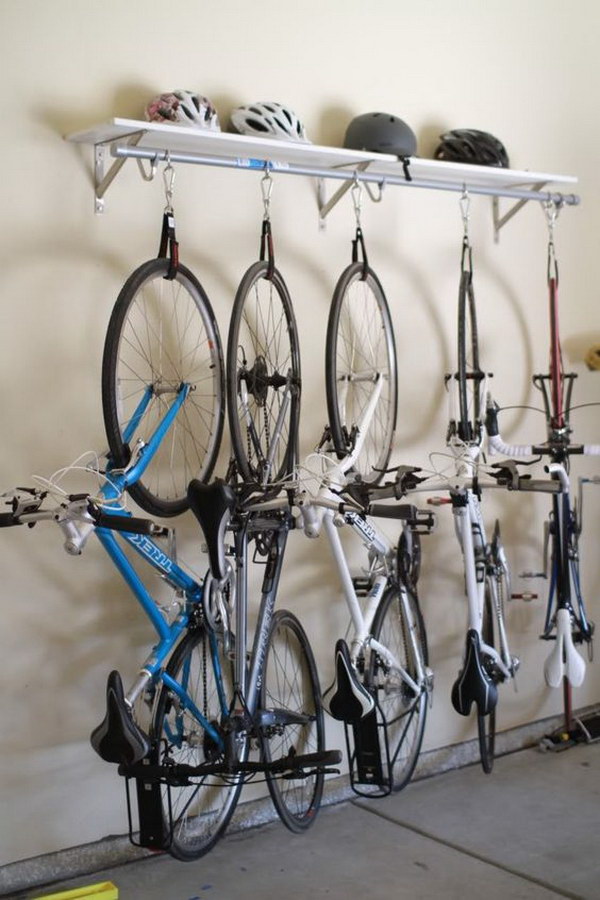 DIY Bike Rack. 