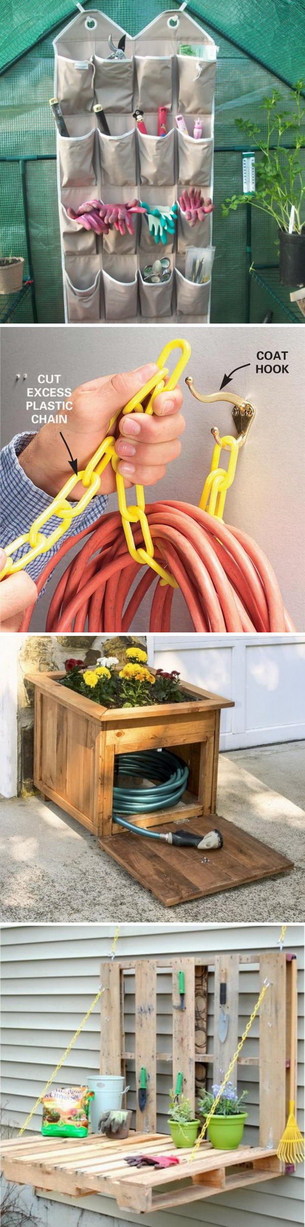 Awesome DIY Storage Ideas for Your Garden. 