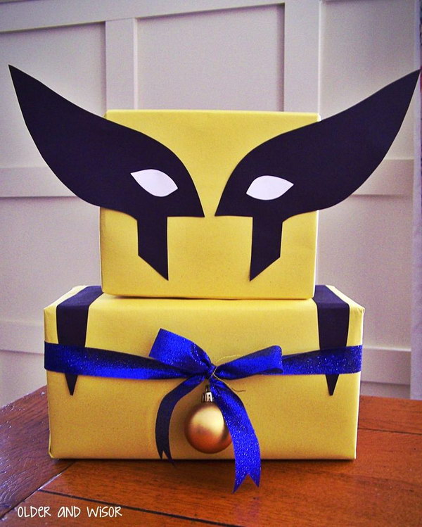 DIY X-Men Gift Wrap. 