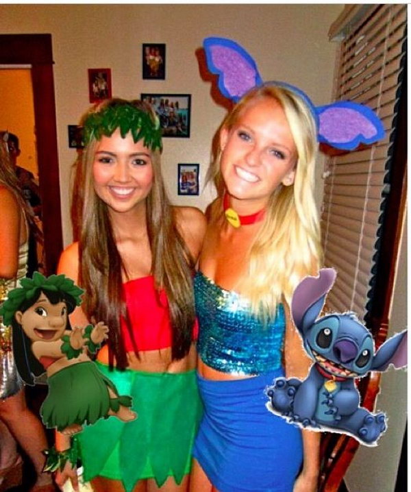 Lilo and Stitch Halloween Costume Idea 