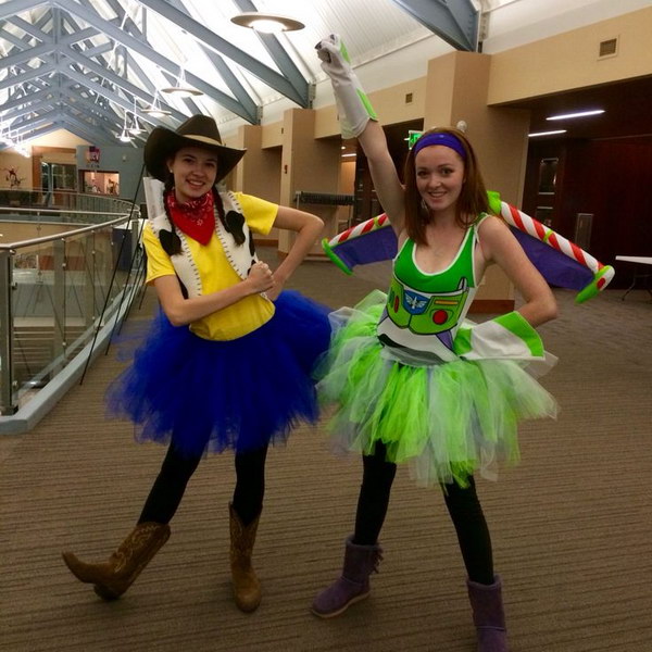 Woody and Buzz Lightyear Halloween Costumes 