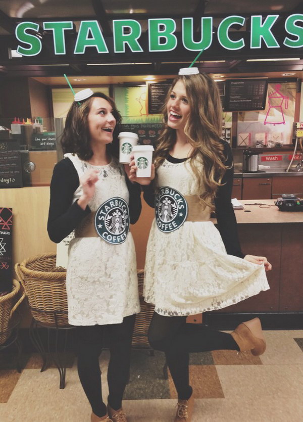 Cute Starbucks Halloween Costumes 