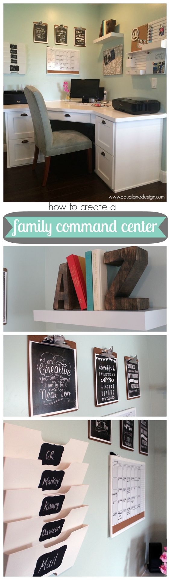 Keep Your Home Office Organized In a Corner Area. 