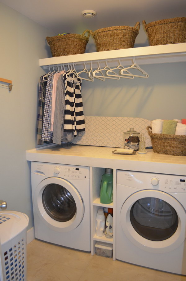 Functional Small Laundry Room. 