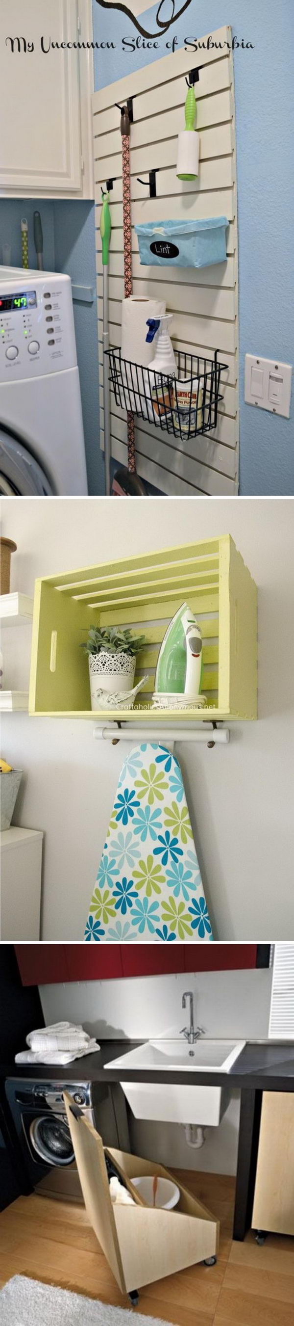 20 Clever Laundry Room Organization and Storage Ideas 2017