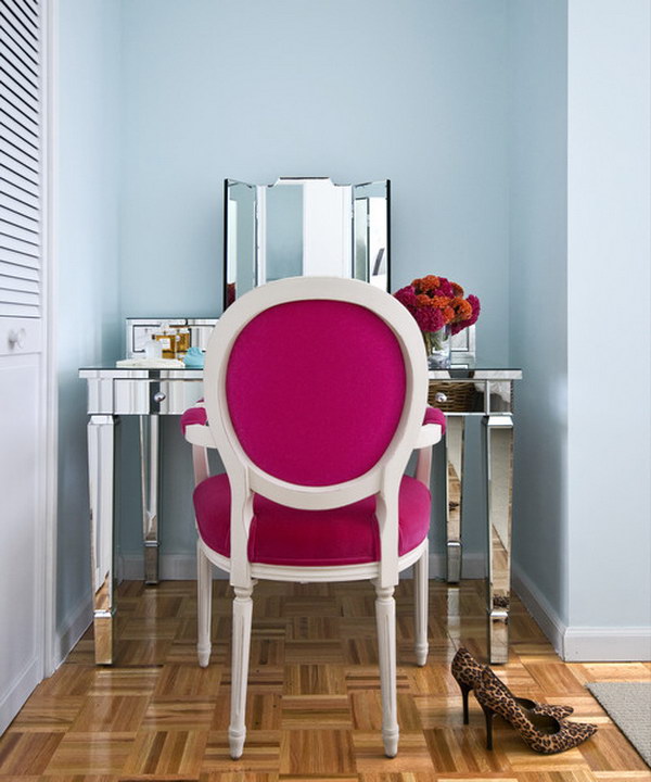 Mirrored Dressing Table 