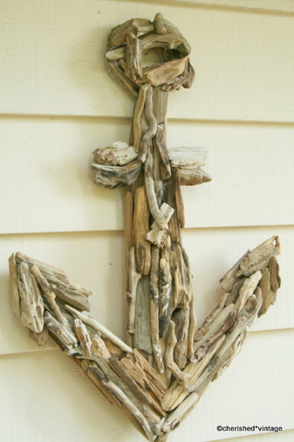 DIY Driftwood Anchor Tutorial 