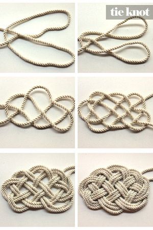 DIY Nautical Rope Necklace. 