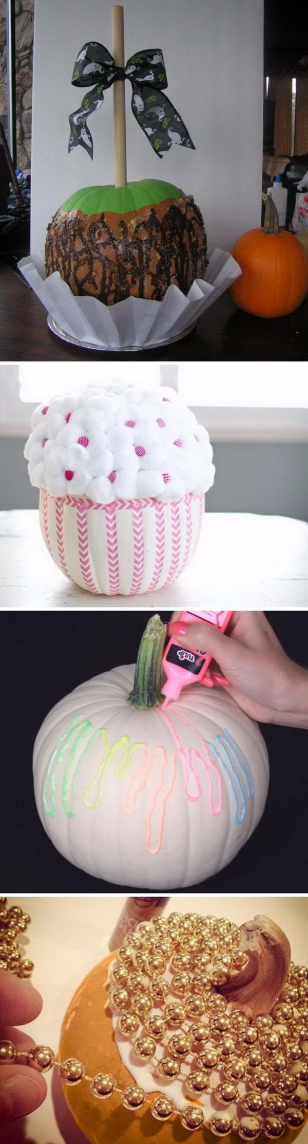 Creative No Carving Pumpkin Decorating Ideas and Tutorials. 