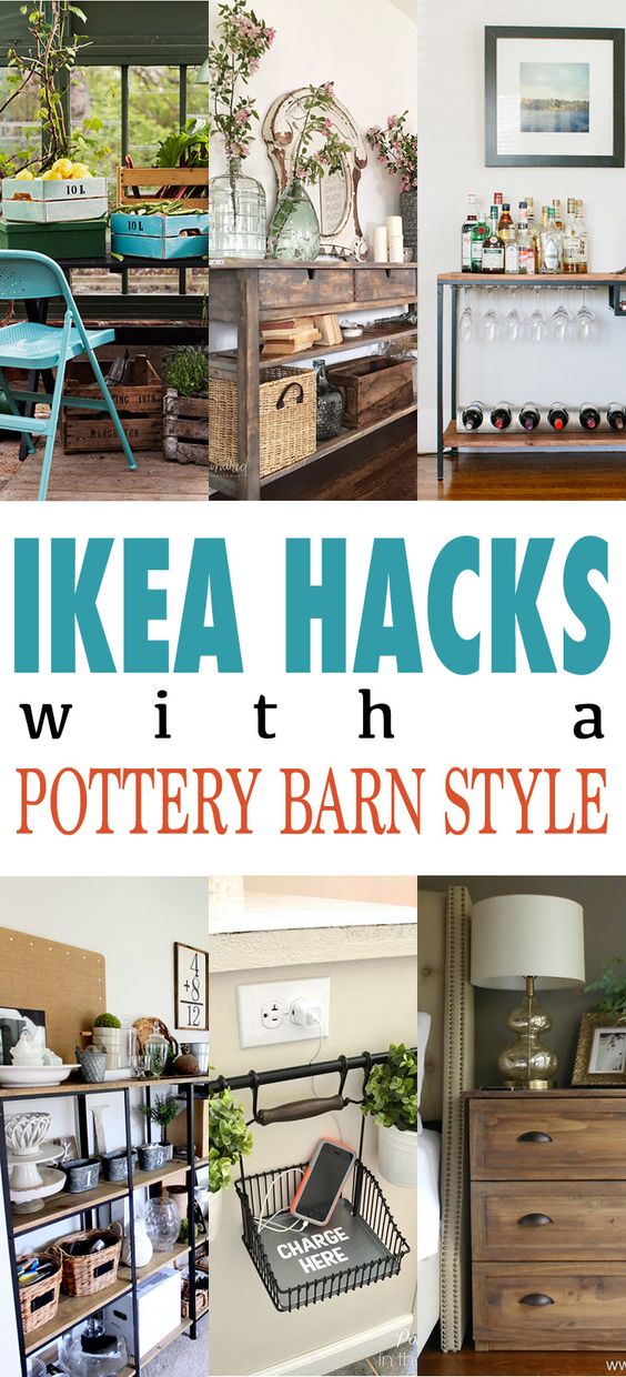 IKEA Hacks With A Pottery Barn Style. 