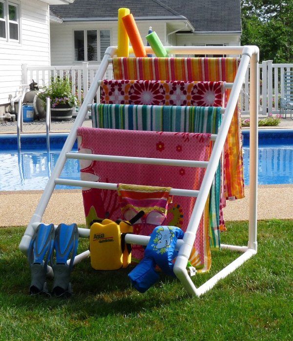  DIY PVC Pipe Drying Rack. 