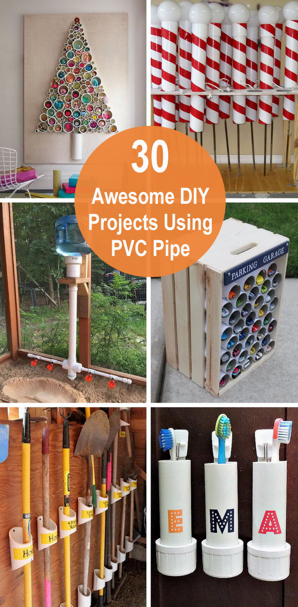 30 Awesome DIY Projects Using PVC Pipe. 