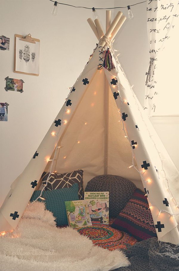 Tent Kids Reading Corner