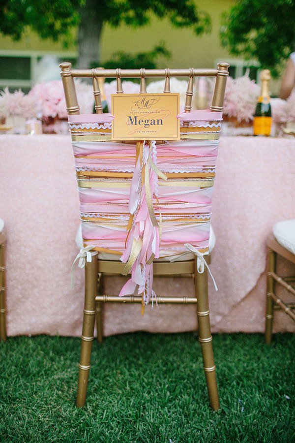 Chair Decor For Your Wedding