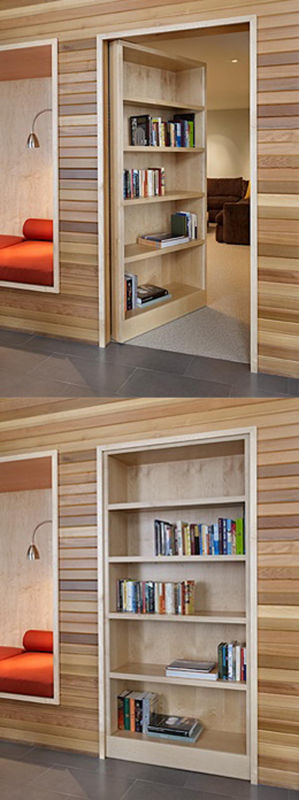 Book Storage Secret Room Ideas
