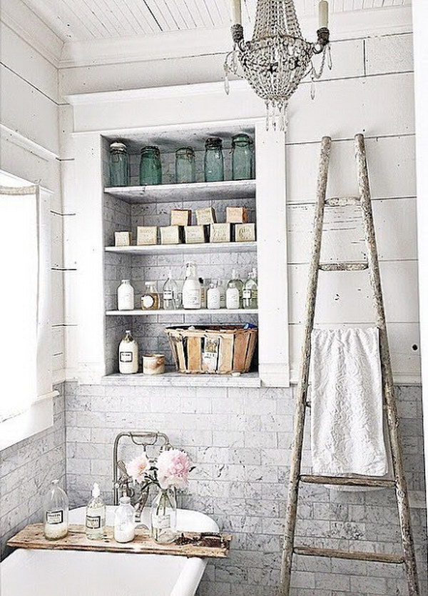 Shabby Chic Bathroom Decor 