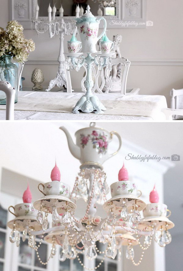 55 Awesome Shabby Chic Decor DIY Ideas &amp; Projects 2018