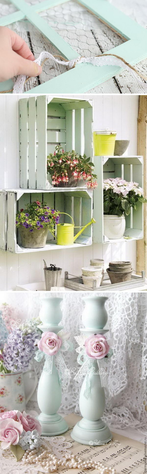 Awesome Shabby Chic Decor DIY Ideas & Projects 