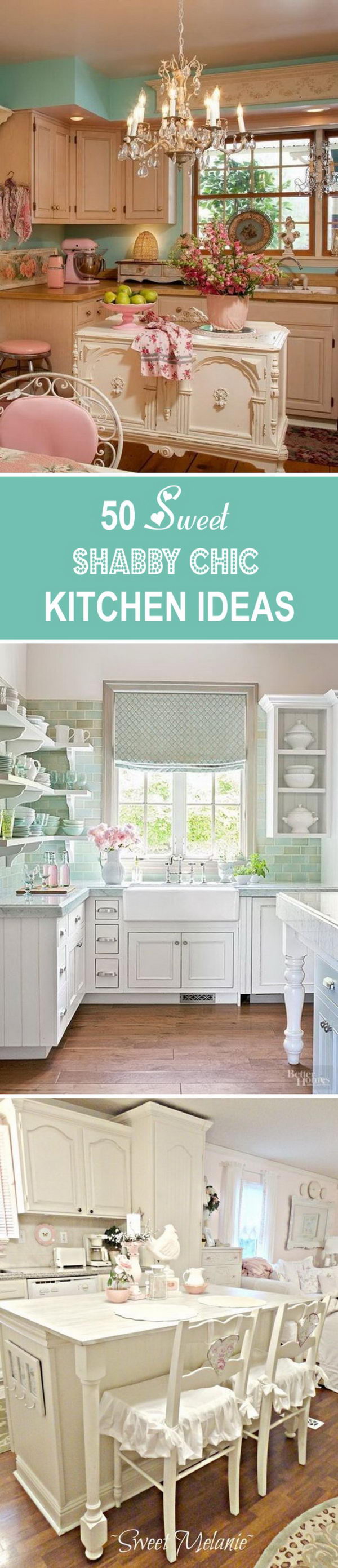 50 Sweet Shabby Chic Kitchen Ideas. 