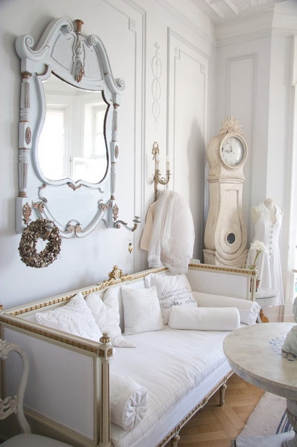 The Mirror and Daybed 