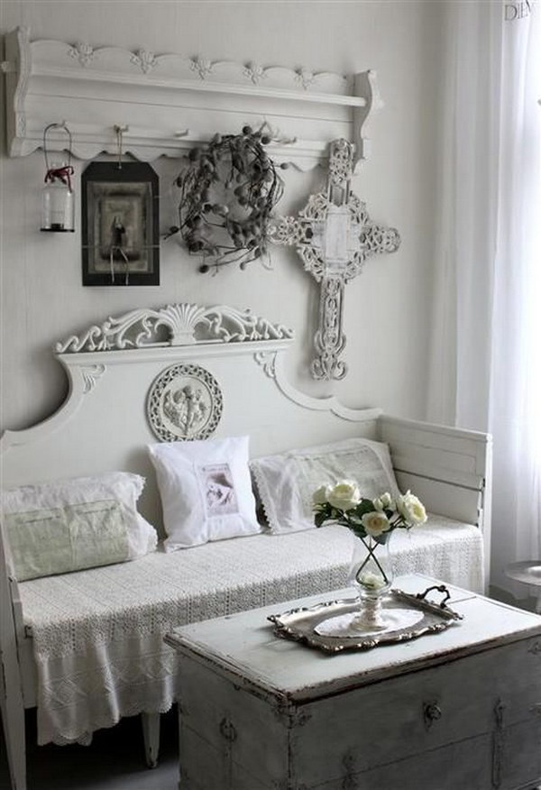 55 Romantic Shabby Chic Living  Room  Ideas  2019