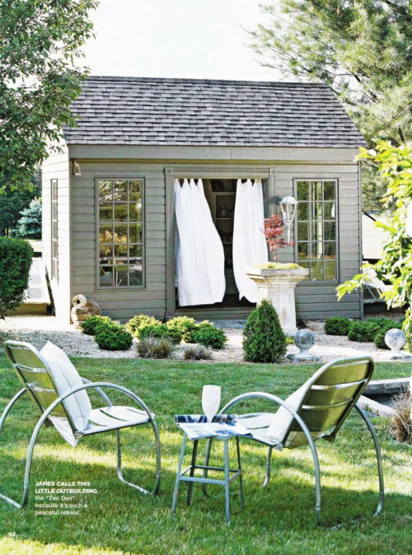 A Simple Yet Stylish Springtime Retreat. 