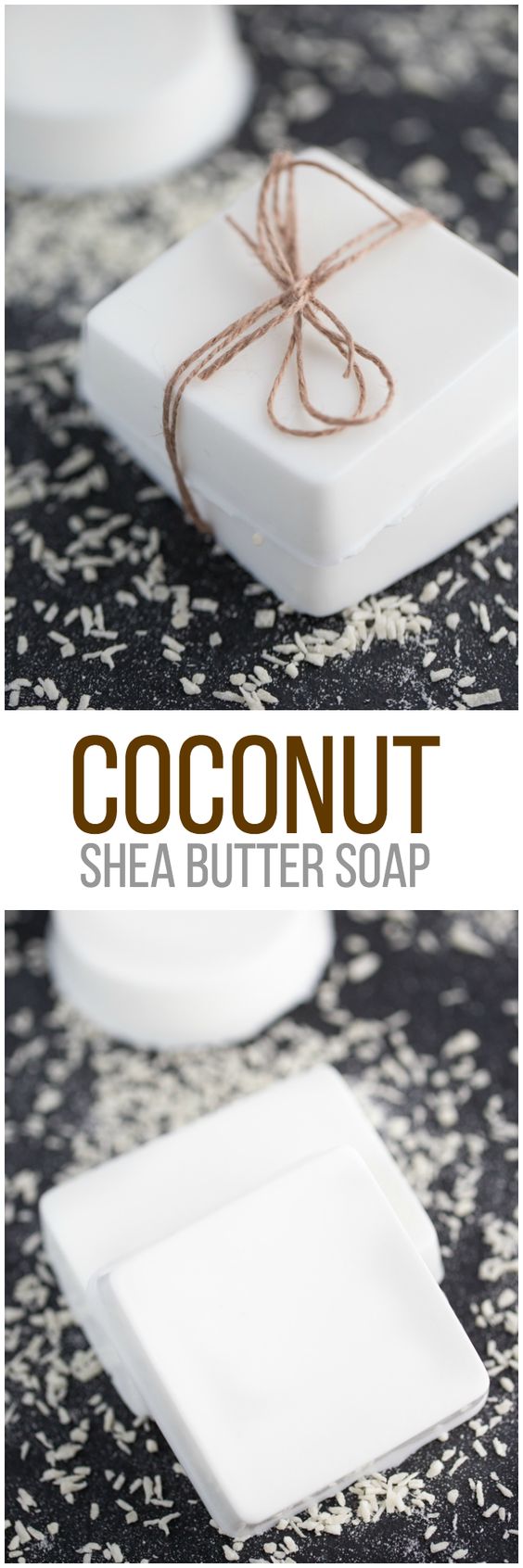 Coconut Shea Butter Soap. 