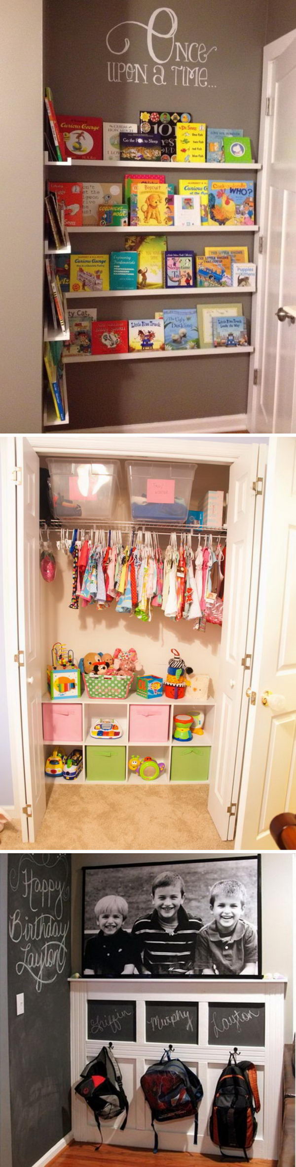 Creative Storage Ideas to Organize Kids' Room. 