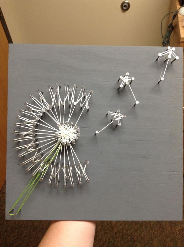 Dandelion String Art. 